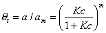 Generalized Freundlich (GF) isotherm (GL: n = 1, 0 < m ≤ 1)